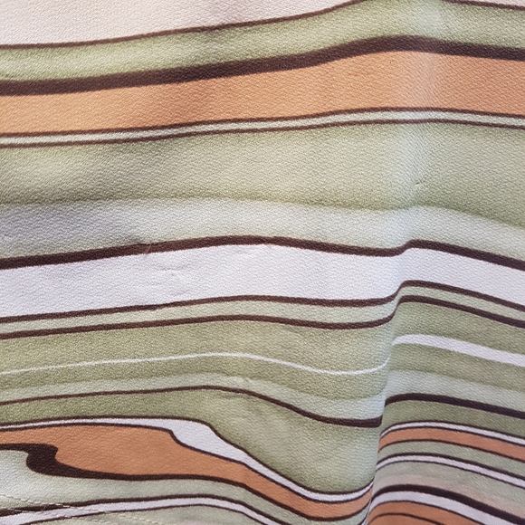 Vintage Twik Multicolour Striped 70s Tank Top - Picture 9 of 10